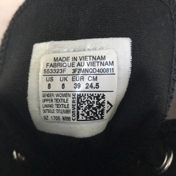 NWT Converse🔥Ctas HI Deep Bordeaux WMNS AUTHENTIC - Picture 6 of 7